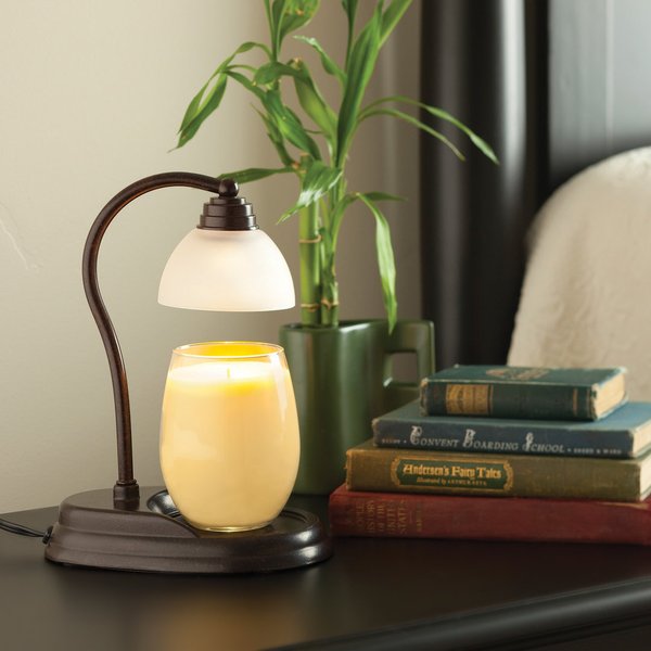 CANDLE WARMERS® AURORA Lampe für Duftkerzen  bronze
