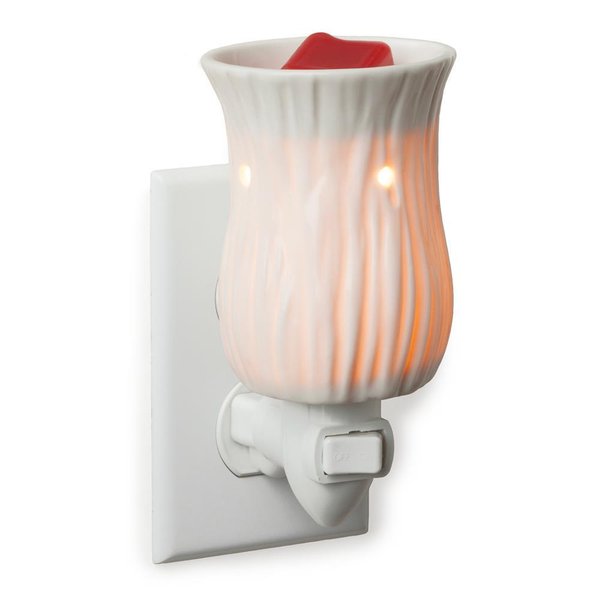 CANDLE WARMERS® WILLOW Duftlampe für die Steckdose elektrisch weiß Porzellan