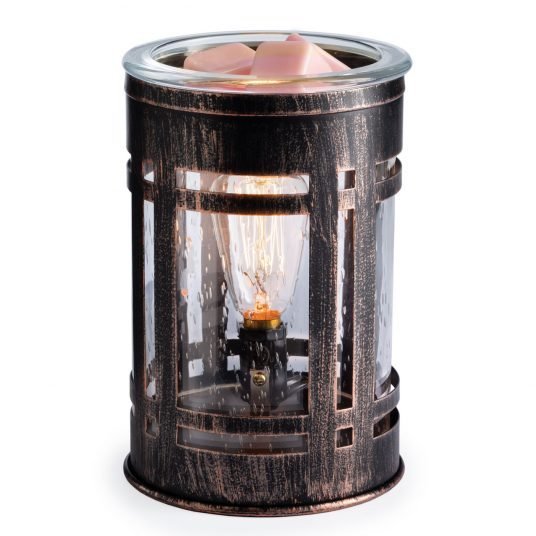 CANDLE WARMERS® MISSION Edison Bulb Duftlampe elektrisch braun/bronze aus Metall