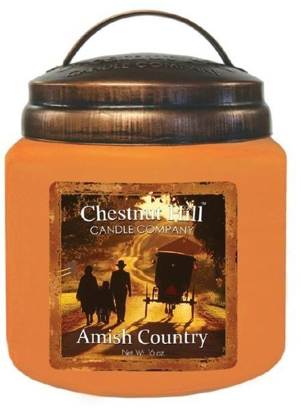 CHESTNUT HILL Candles 2 Docht Sojawachs Duftkerze AMISH COUNTRY 450g