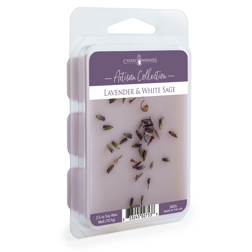 CANDLE WARMERS® Artisan Duftwachs LAVENDER & WHITE SAGE 70g