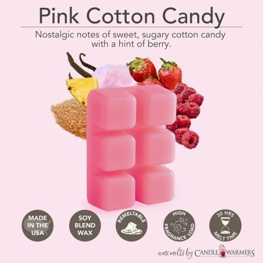 CANDLE WARMERS® Duftwachs PINK COTTON CANDY 70g