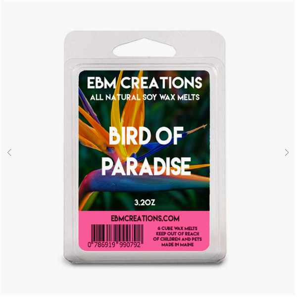 EBM Creations Soja Duftwachs 90,7g BIRD OF PARADISE