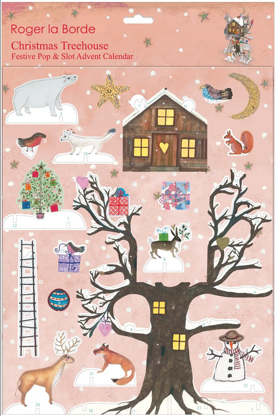 Pop&Slot Adventskalender 3 D "Christmas Treehouse"