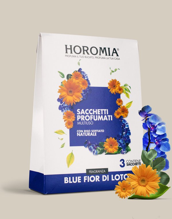 HOROMIA Duft Sachets 3 x 12g BLUE FIOR DI LOTO