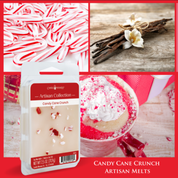 CANDLE WARMERS® Artisan Duftwachs CANDY CANE CRUNCH 70g