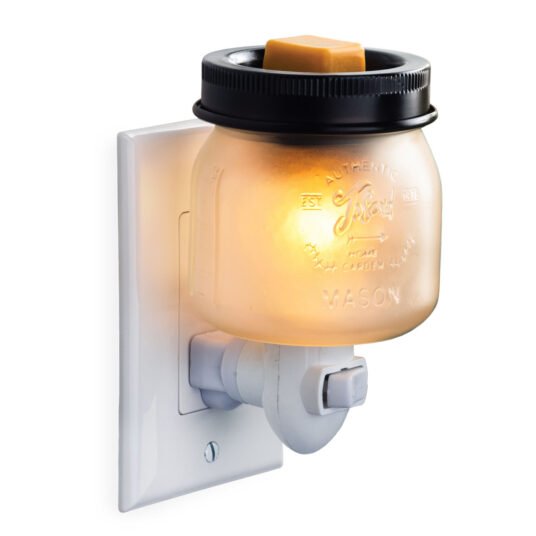 CANDLE WARMERS® Duftlampe MASON JAR aus Glas für die Steckdose elektrisch