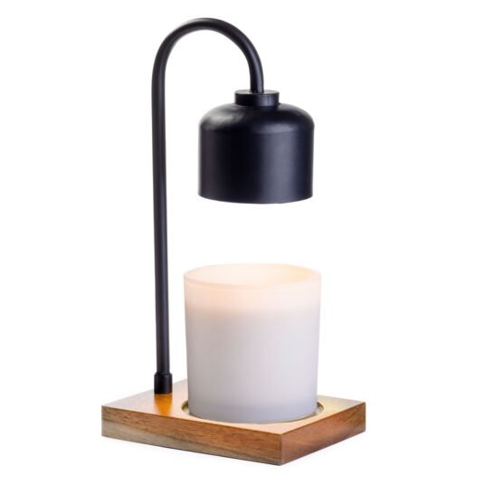 CANDLE WARMERS® ARCHED Lampe für Duftkerzen black/wood
