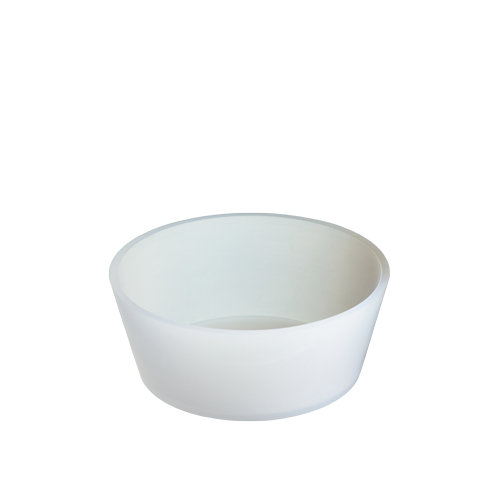 CANDLE WARMERS® Große  Flip Dish Weiße Silikon Schale für Soja Duftwachs